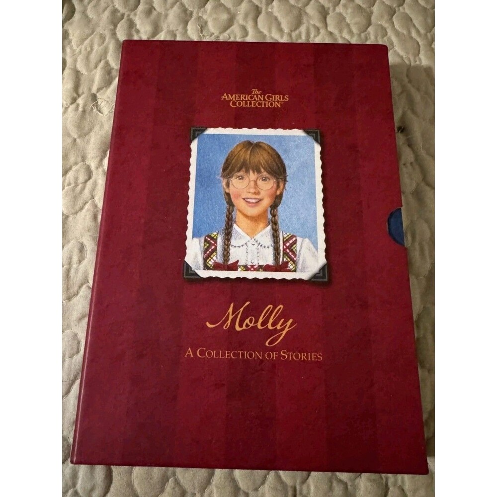 American Girl Molly A Collection of Stories 3 Book Set Box Hallmark Books 1-3